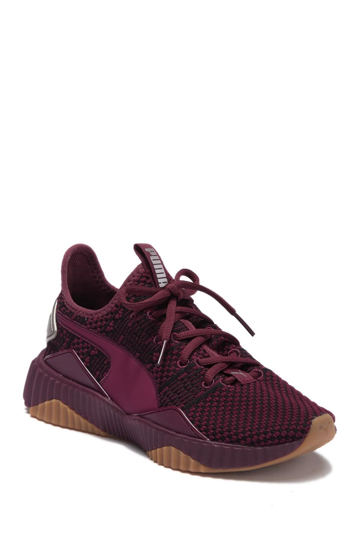 PUMA Lace Defy Luxe Sneaker (women) in Purple - Lyst