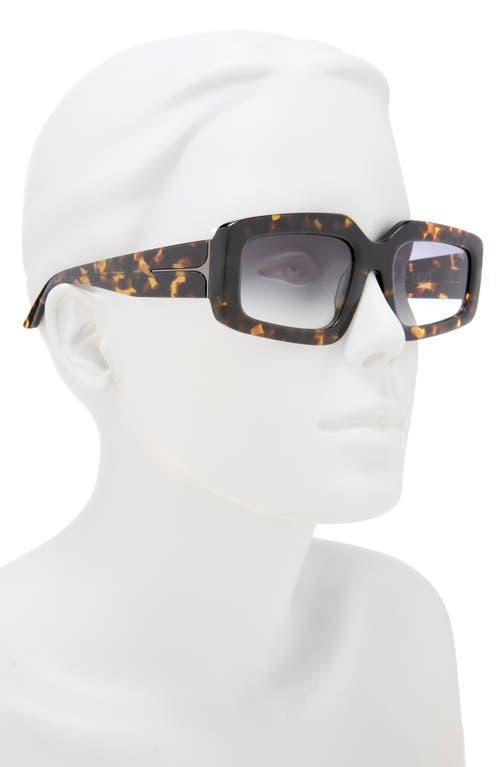 DEZI Read The Room Gradient Square Sunglasses in Brown | Lyst display picture 1