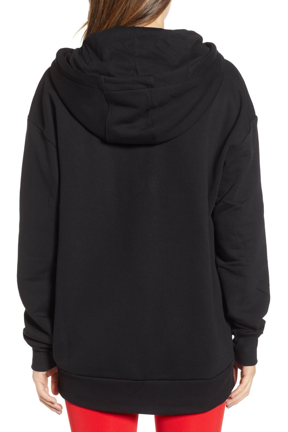 ivy park layer logo overhead hoodie