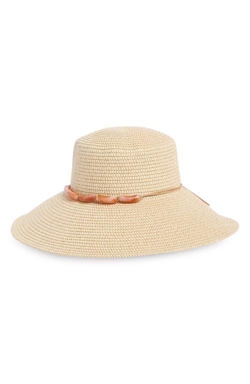 Vince Camuto Tweed Wide-Brimmed Straw Hat Vince Camuto Polyester Hats for Women for sale | eBay main image 2