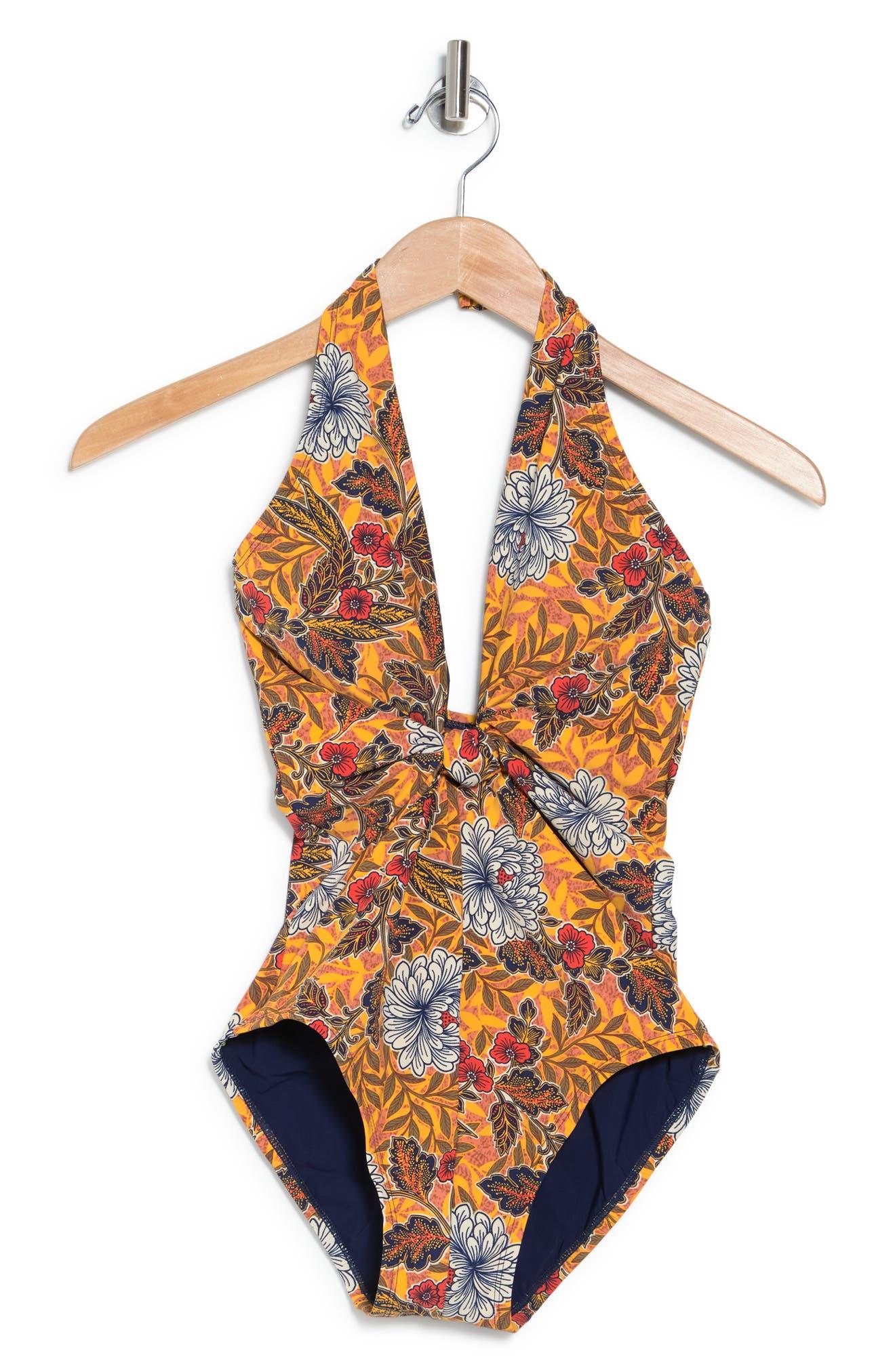 Miraclesuit Rhiannon Halter Neck Swimsuit in Blue Lyst