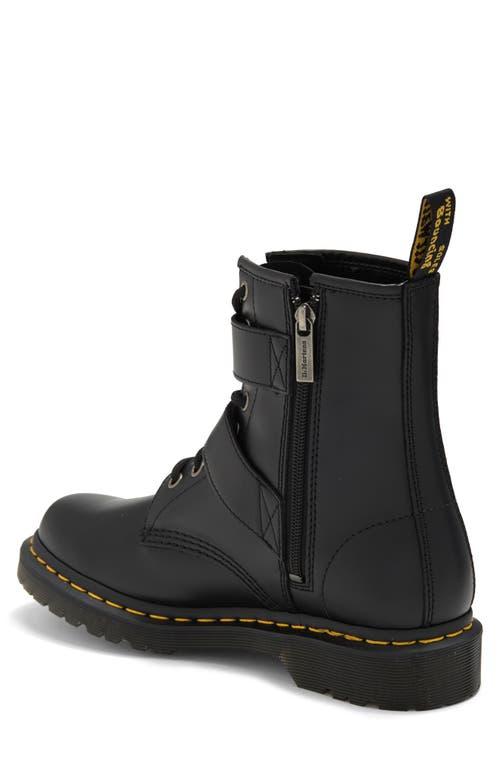 Dr Martens 1460 Mens Twin Zip Boots Martens 1460 Double Strap Zip