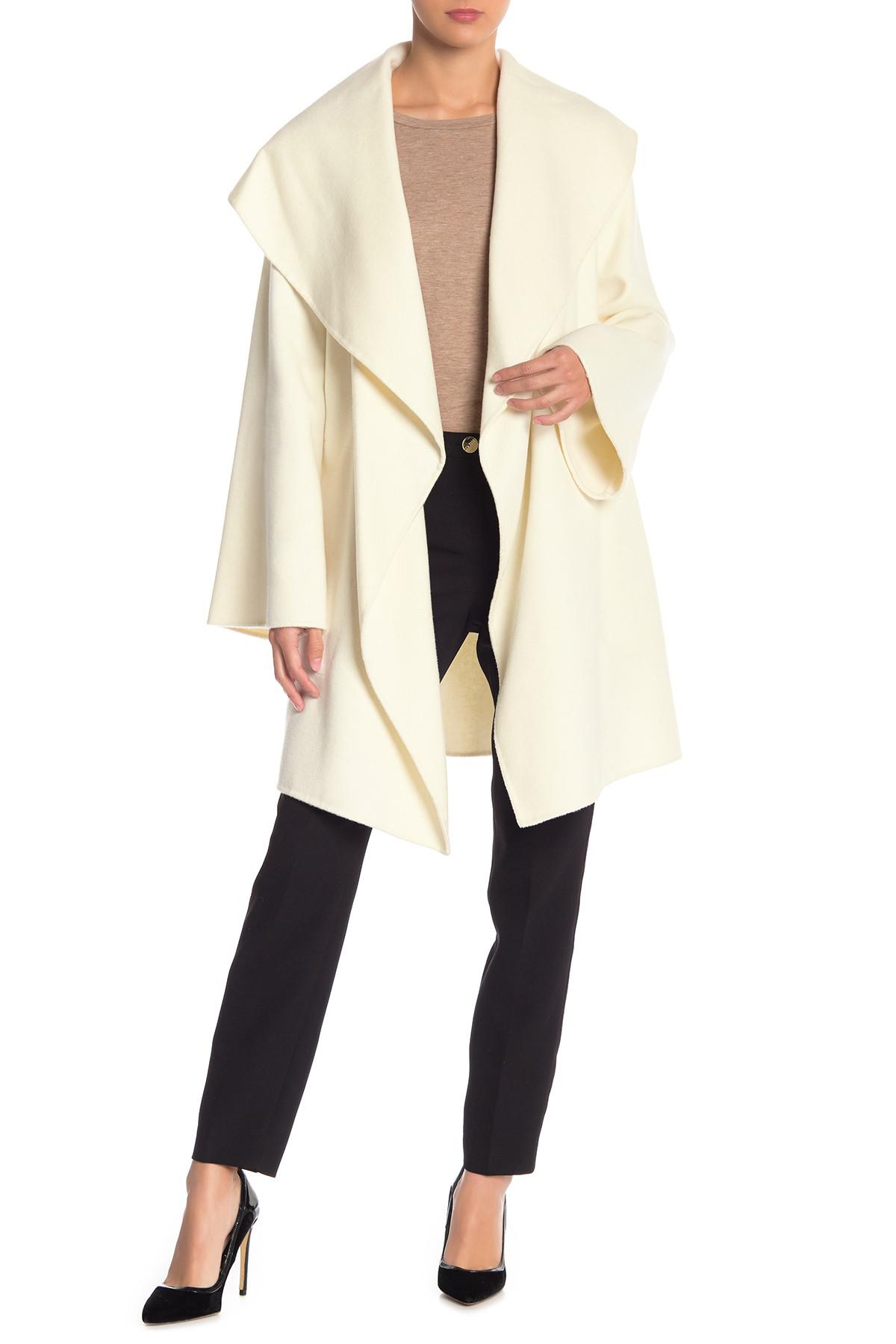 bcbg hazel wrap coat