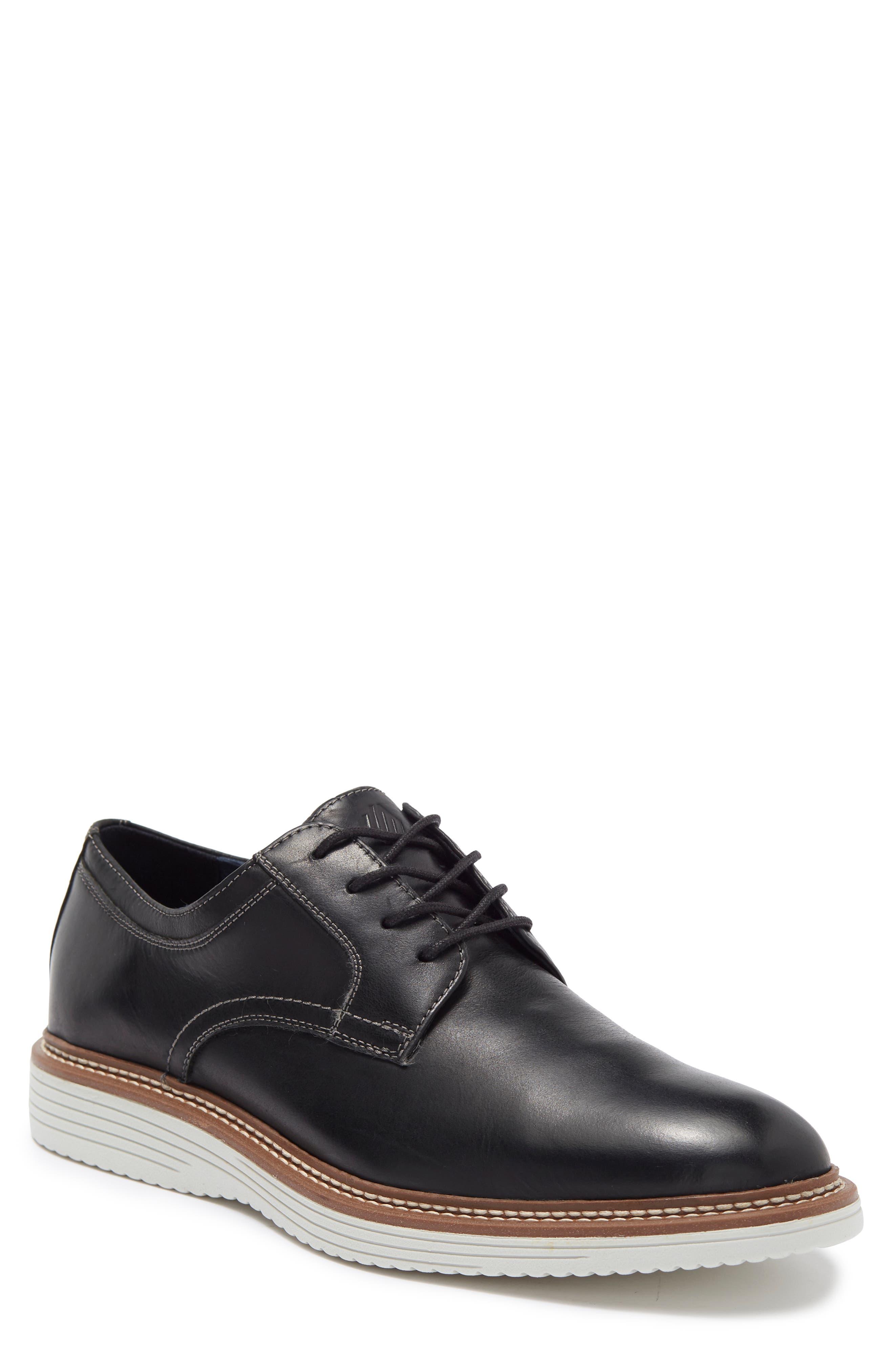 Johnston Murphy Cason Plain Toe Derby in Black for Men Lyst