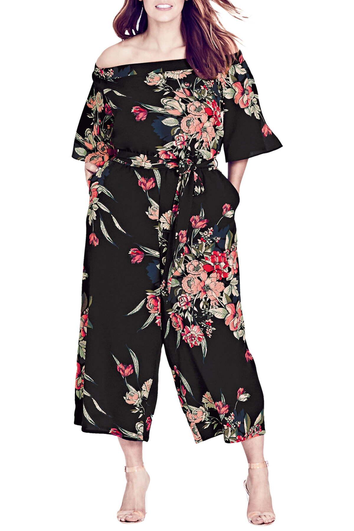 city chic plus size jumpsuit