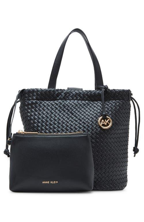 Anne klein black handbag deals