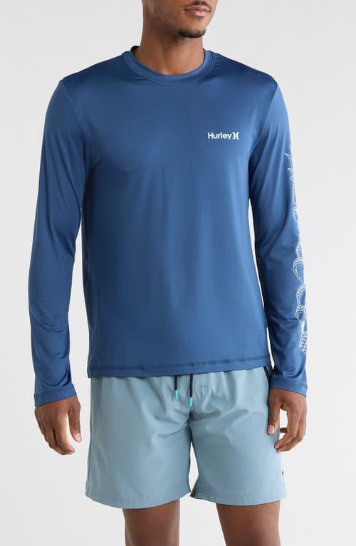 Hurley Evd Wash Tropical Slices Tee SS Maglietta Uomo In Cotone, Manica Corta, Stampa Tropicale