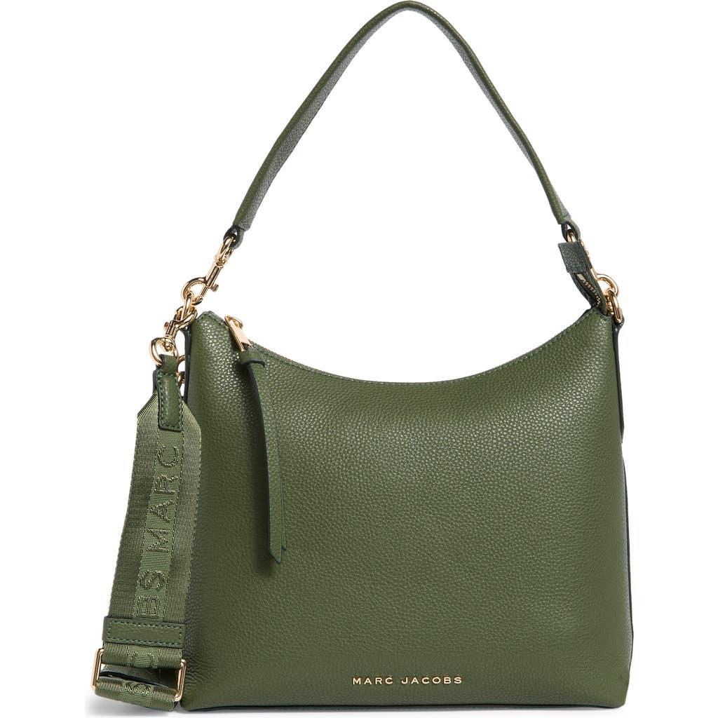 Marc Jacobs Drifter Pebbled Leather Large Hobo Bag in Green  display picture 1