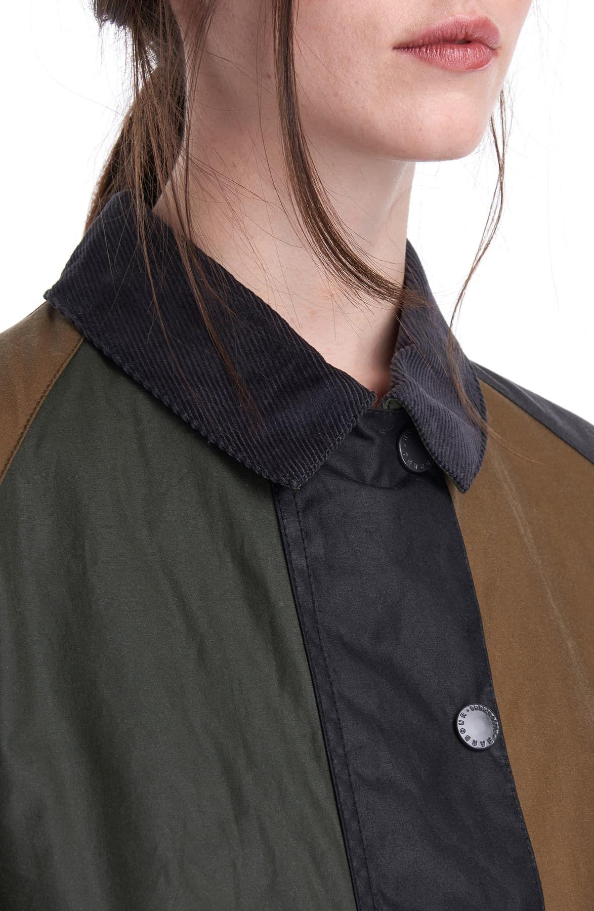 Barbour X Alexachung Patch Weatherproof Waxed Cotton Utility 