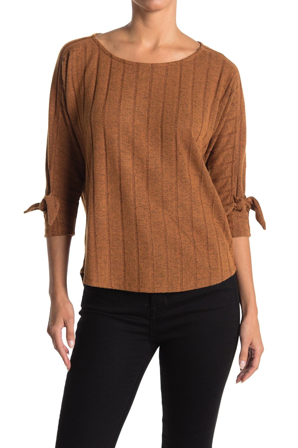 multicolor ribbed top