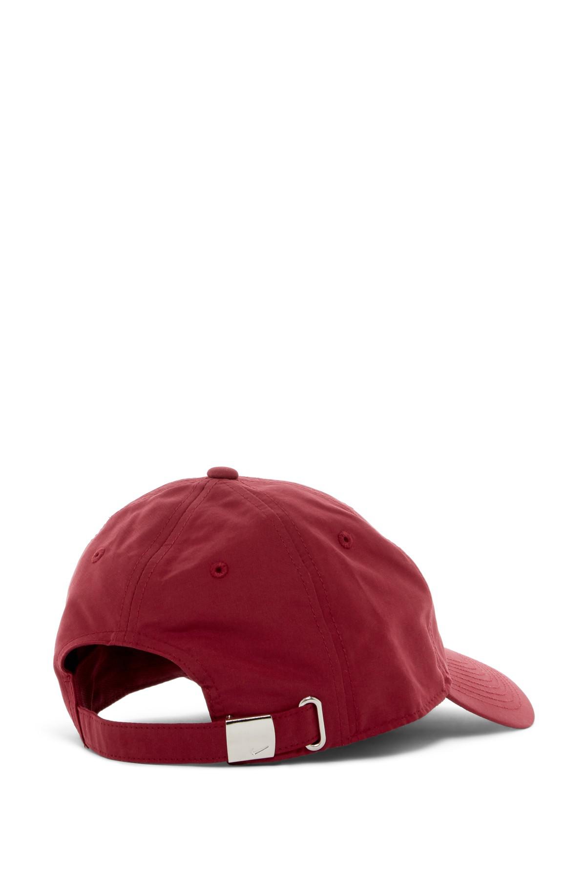 nike metal logo cap