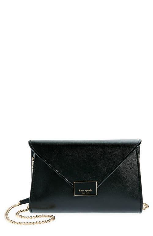 Kate spade black clutch deals
