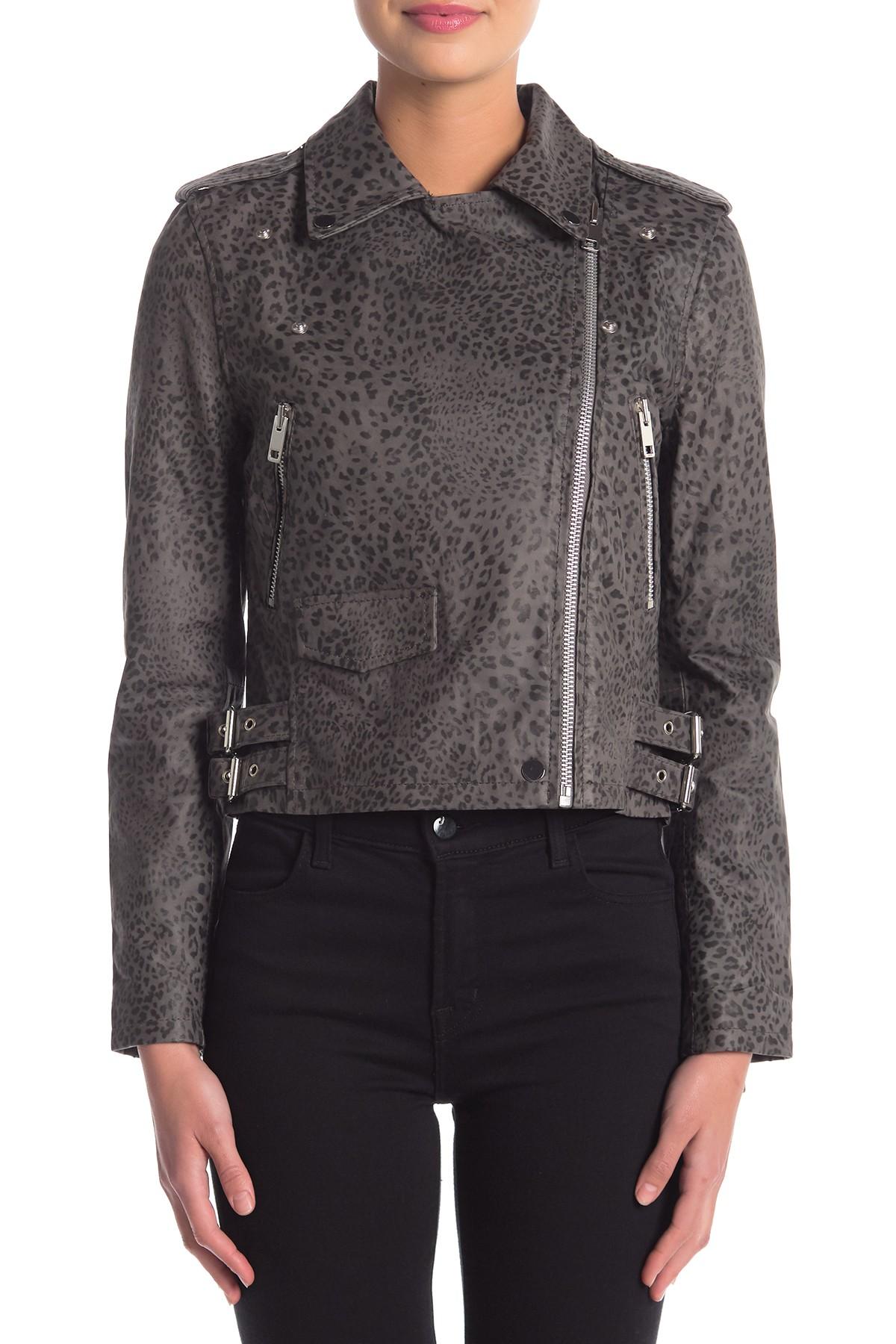 walter baker leopard jacket