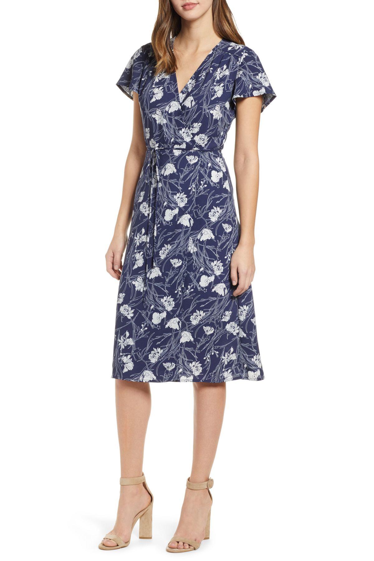 leith wrap dress