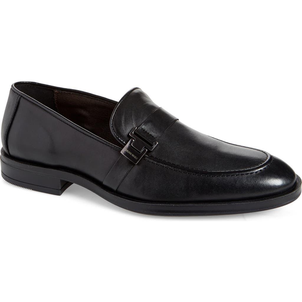 Bruno Magli Pablo Buckle Strap Loafer in Black for Men | Lyst display picture 2