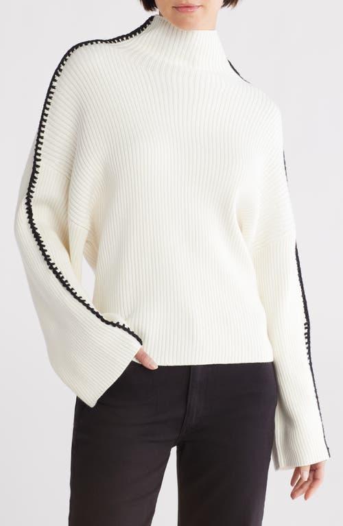 Lunet Chunky Turtleneck Sweater in Kelly Green | rag & bone