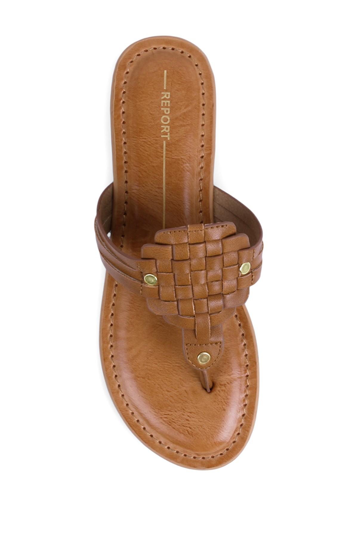 report ginger sandal