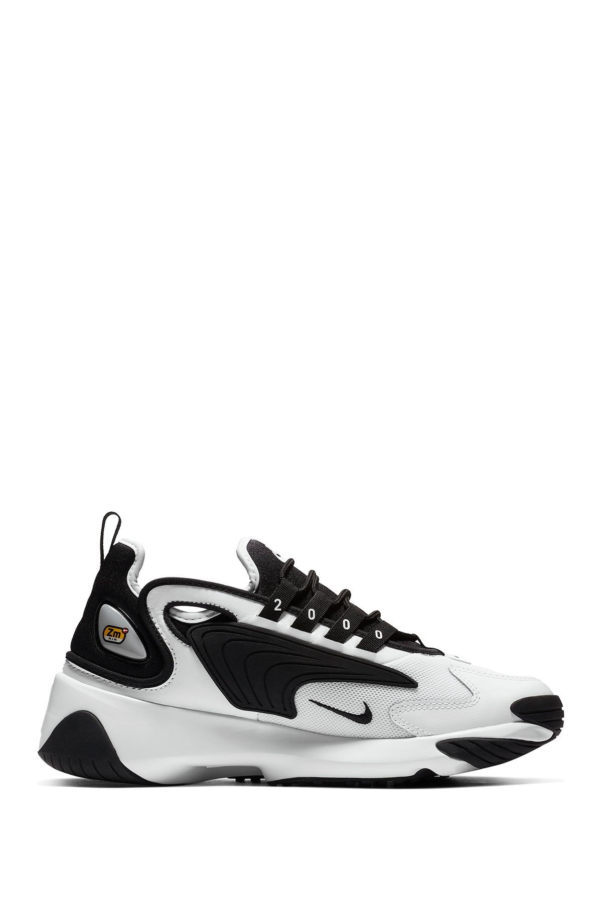 Nike Leather White And Black Zoom 2k Sneakers Lyst