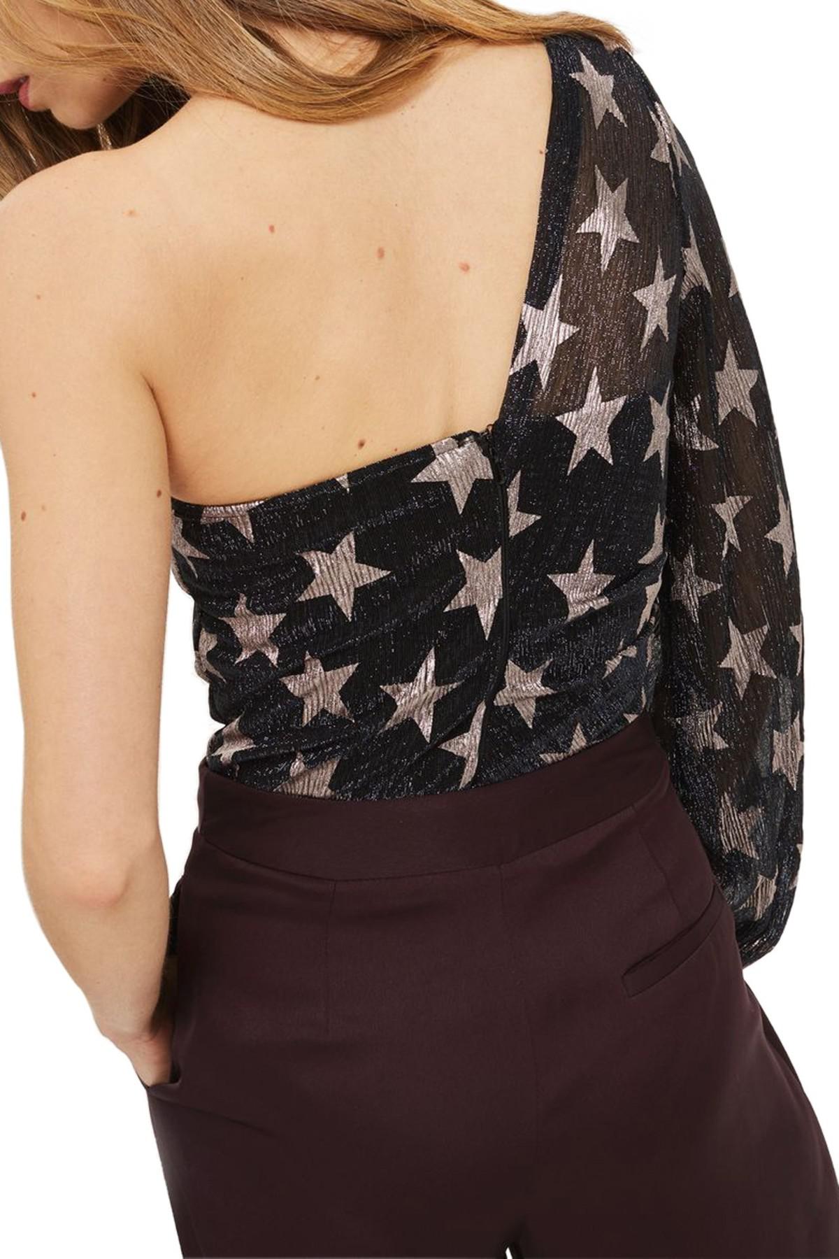 topshop one shoulder bodysuit