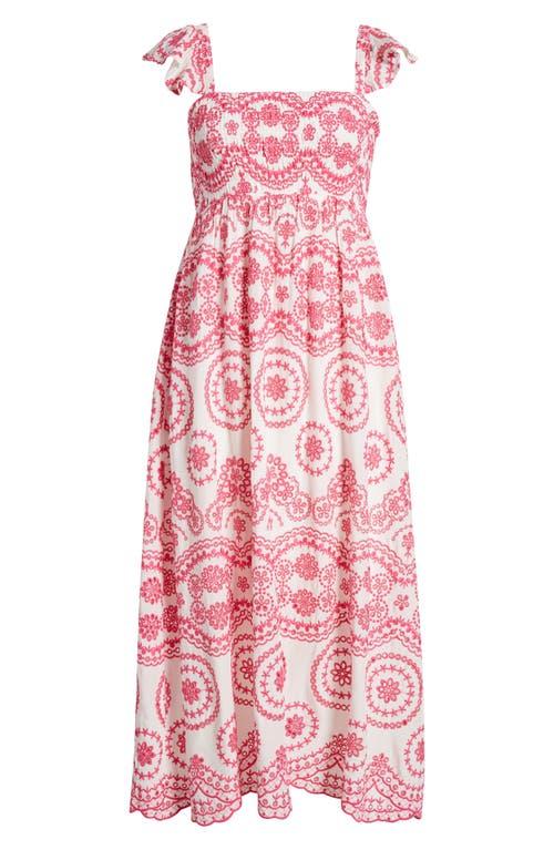 sachin and babi light blue dress Modenaire Embroidered Tiered Maxi Dress