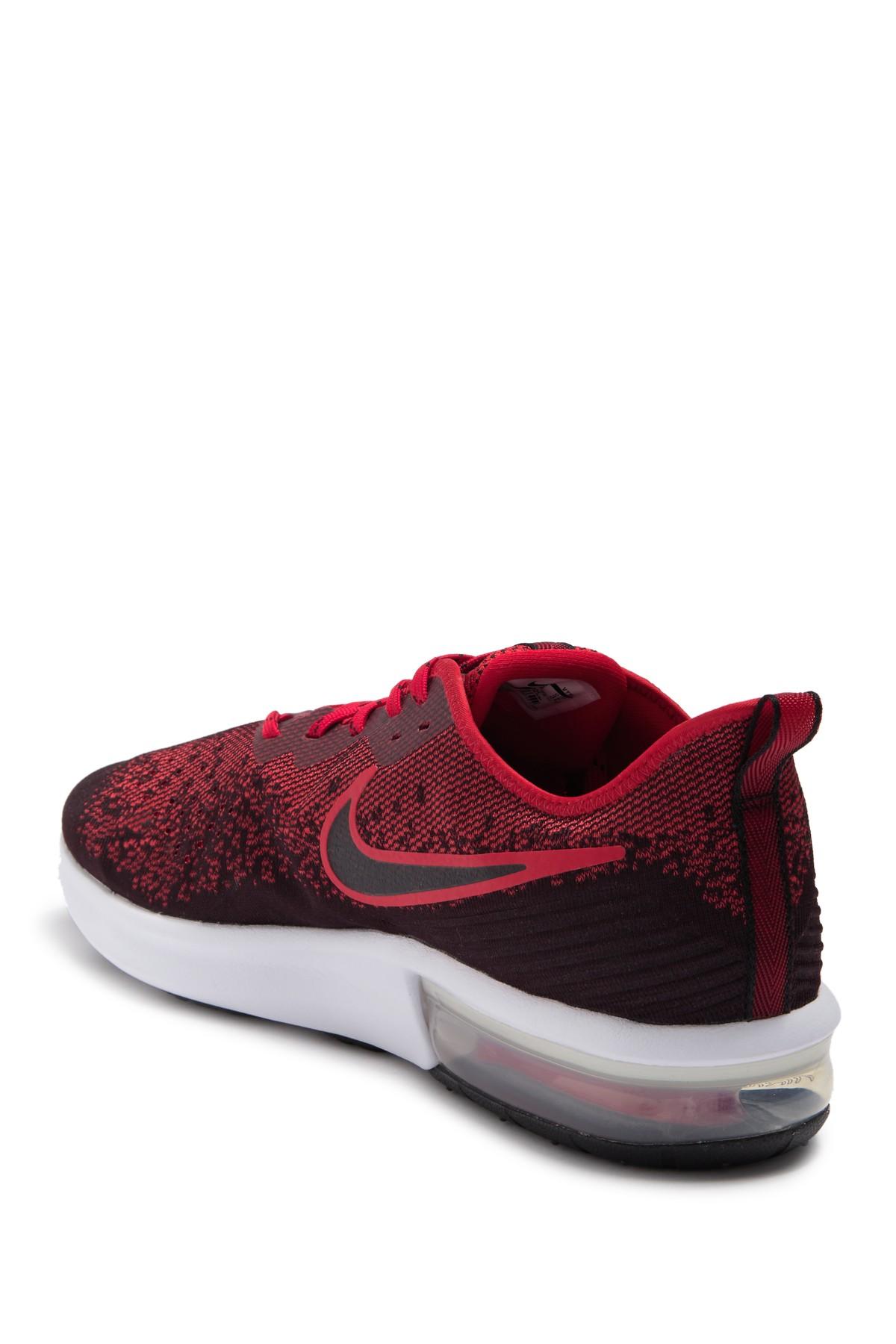 air max sequent 4 red
