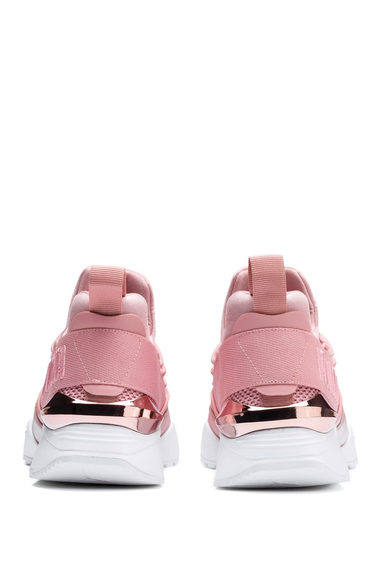 puma muse maia metallic rose