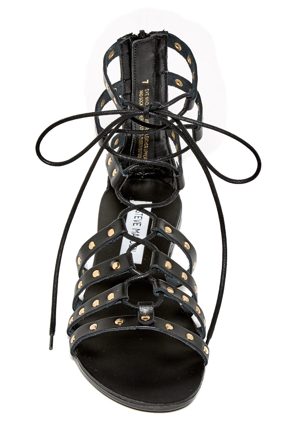 steve madden studded gladiator