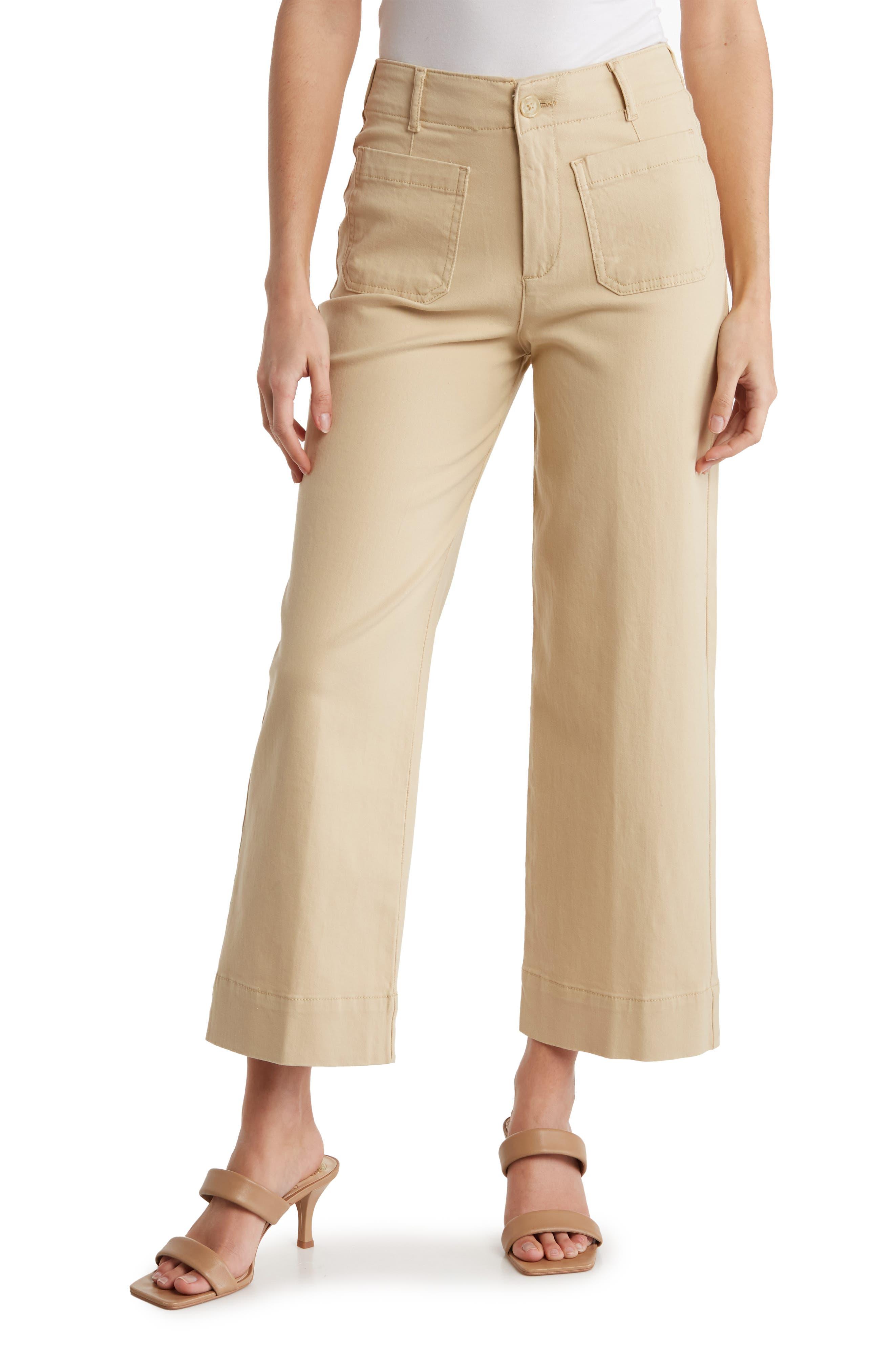 Slim Fit Cotton Twill Pants - Cream - Men | H&M US