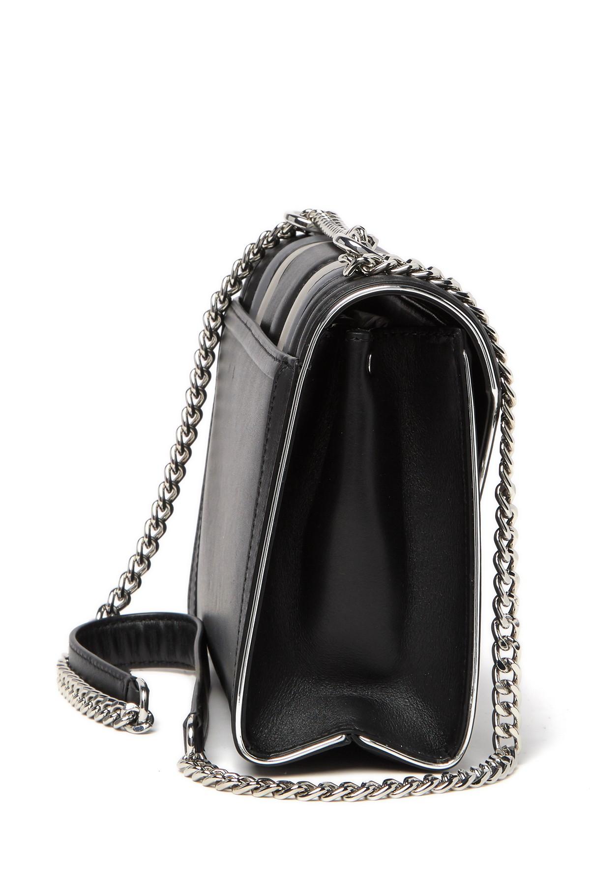 Whitney Large Quilted Leather Convertible Shoulder Bag Black