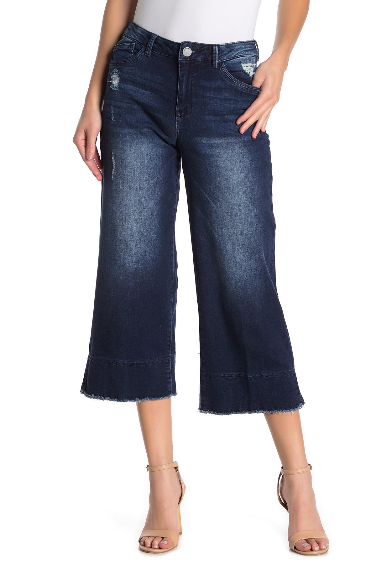 democracy frayed hem jeans