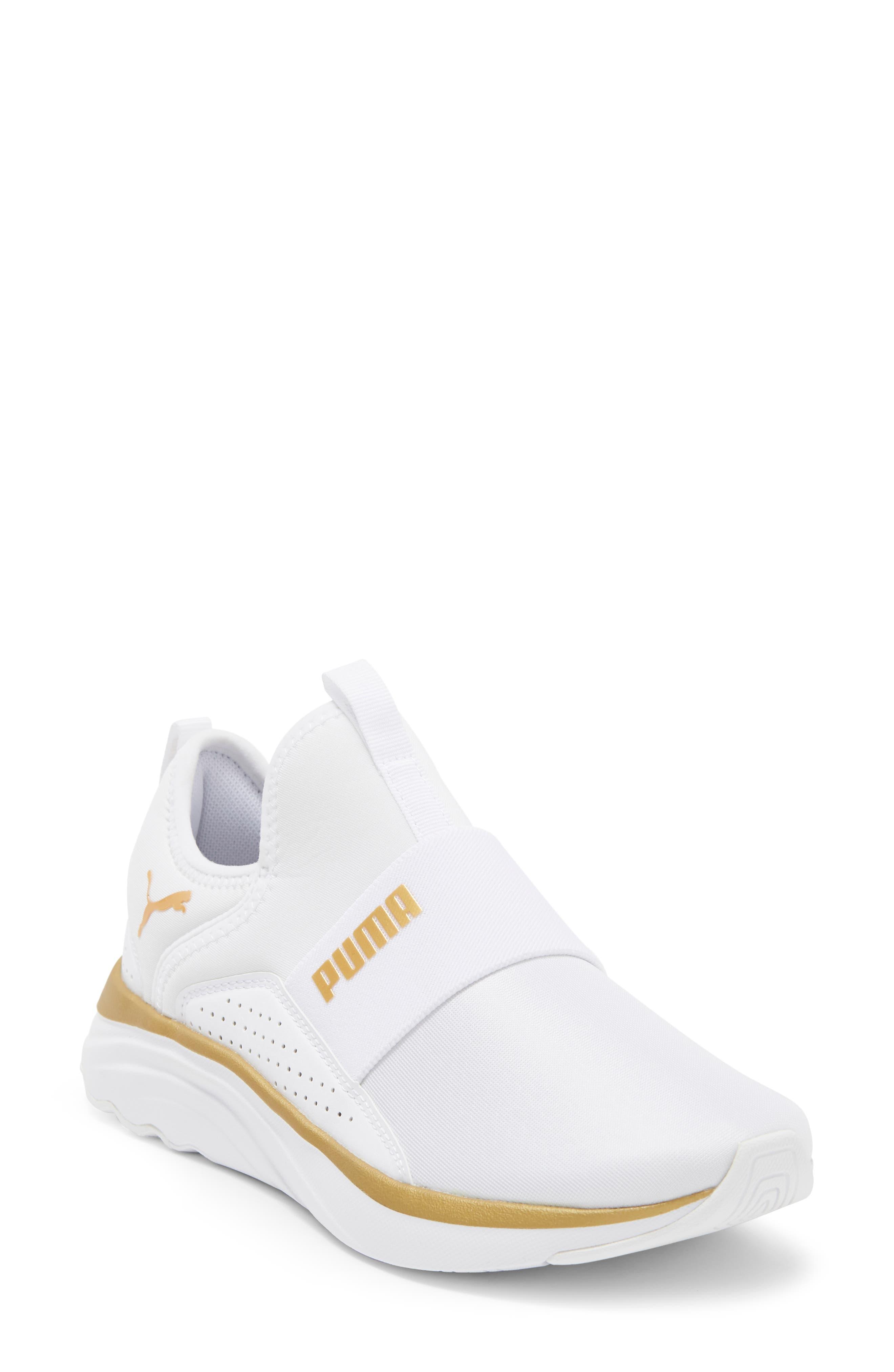 PUMA Softride Sophia Slip-on Sneaker in White | Lyst