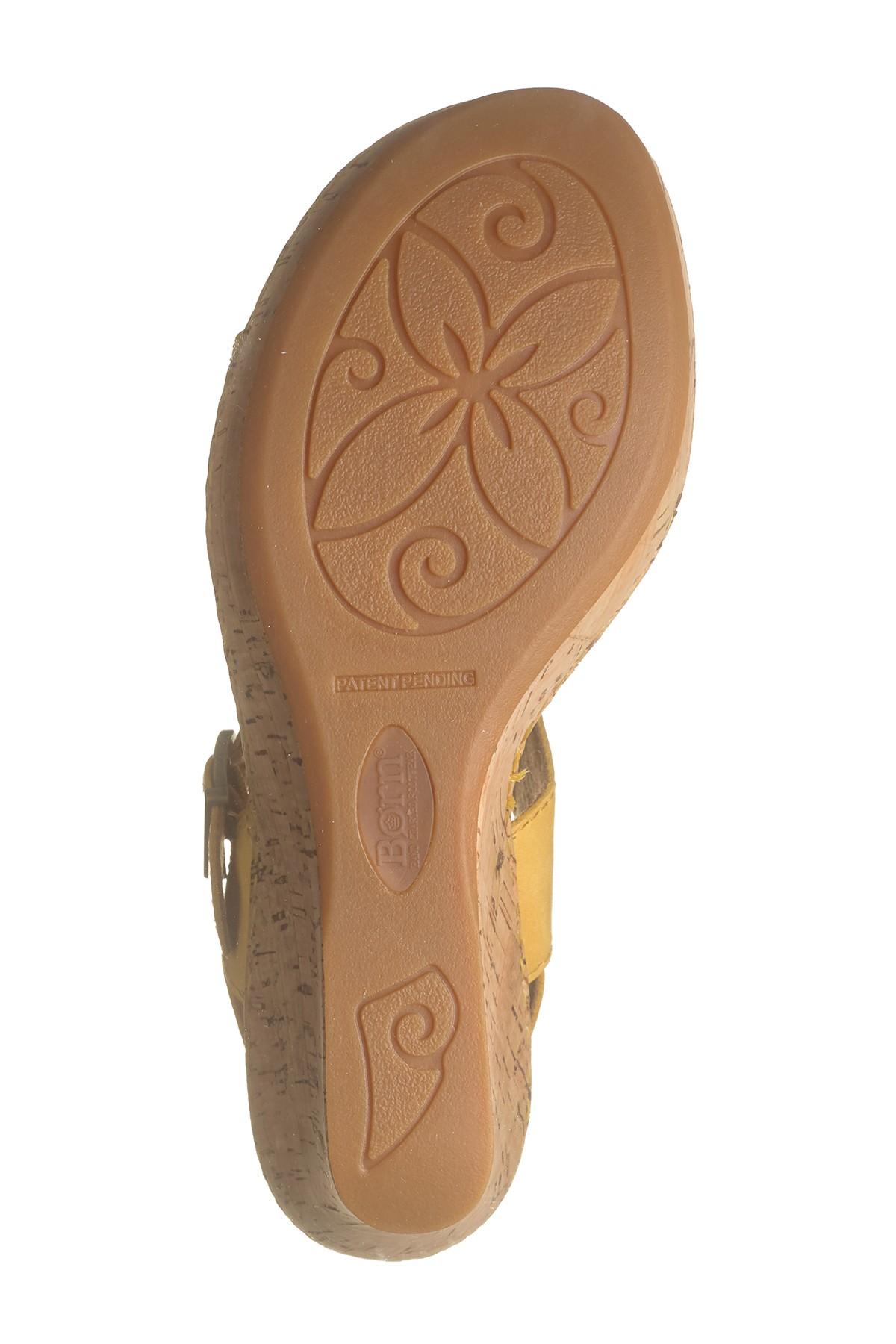born boulder platform wedge sandal