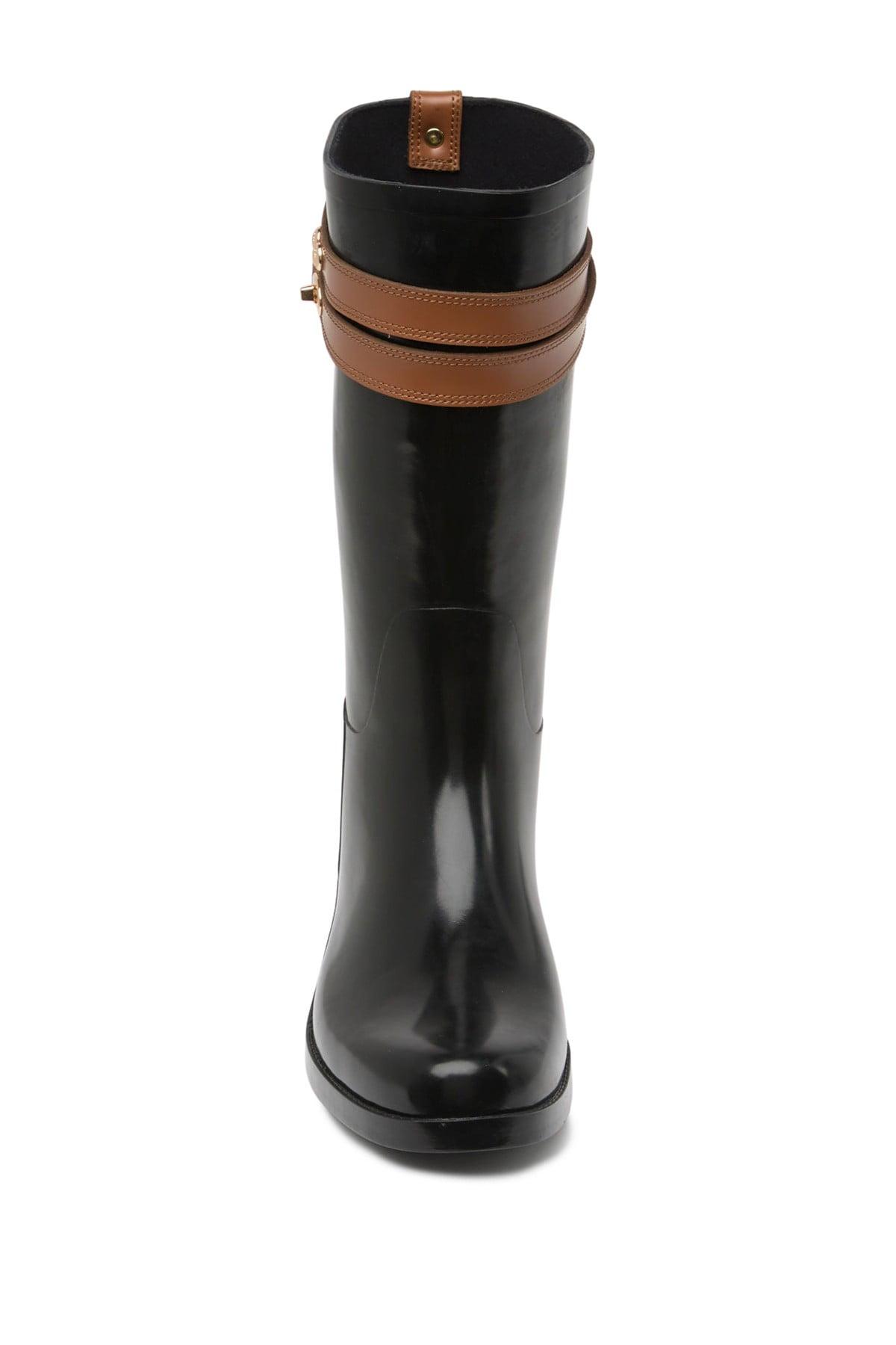 COACH 'tara' Rain Boot (women) in Black | Lyst