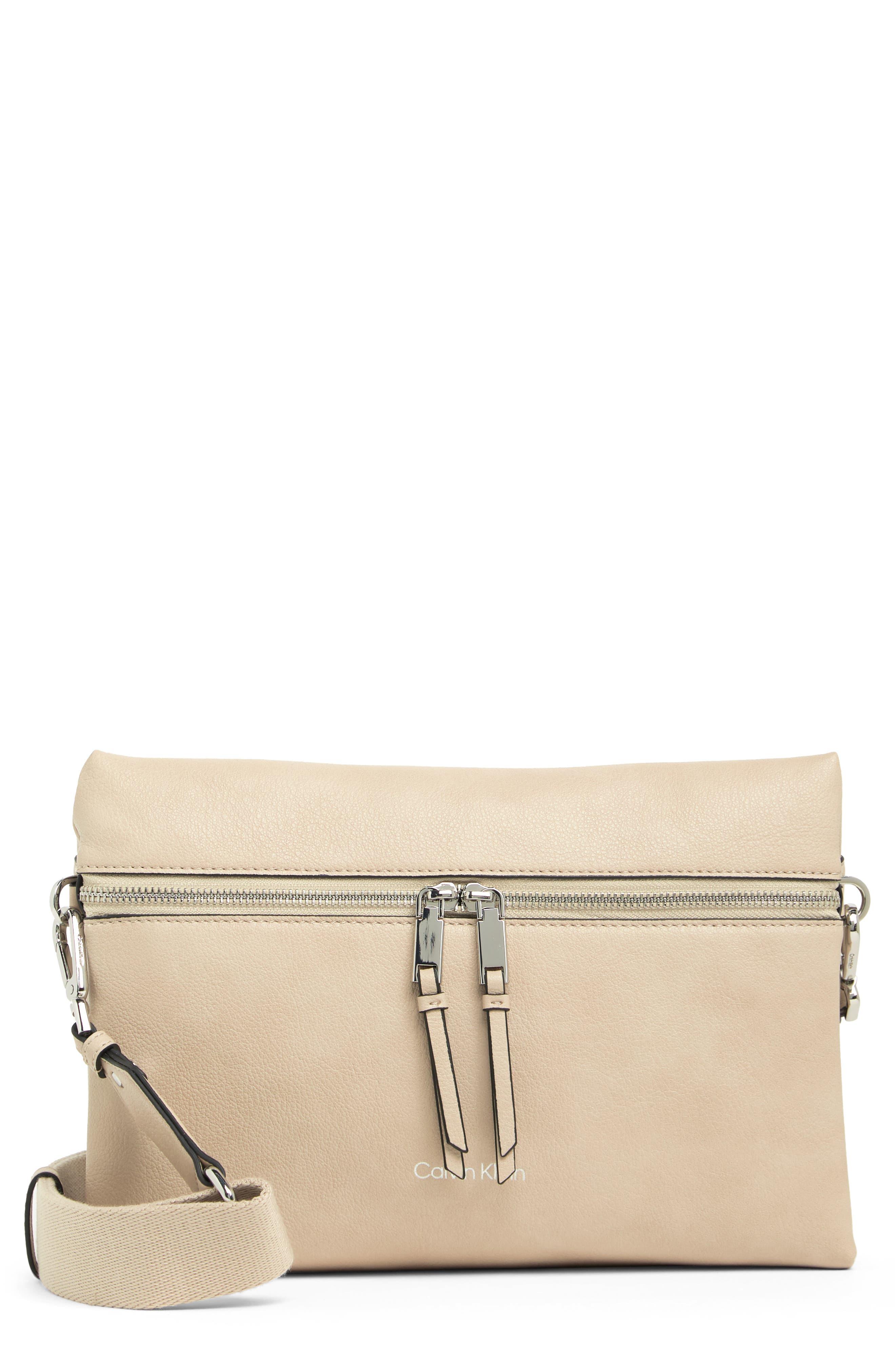 Calvin Klein Lola Crossbody Bag in Natural Lyst