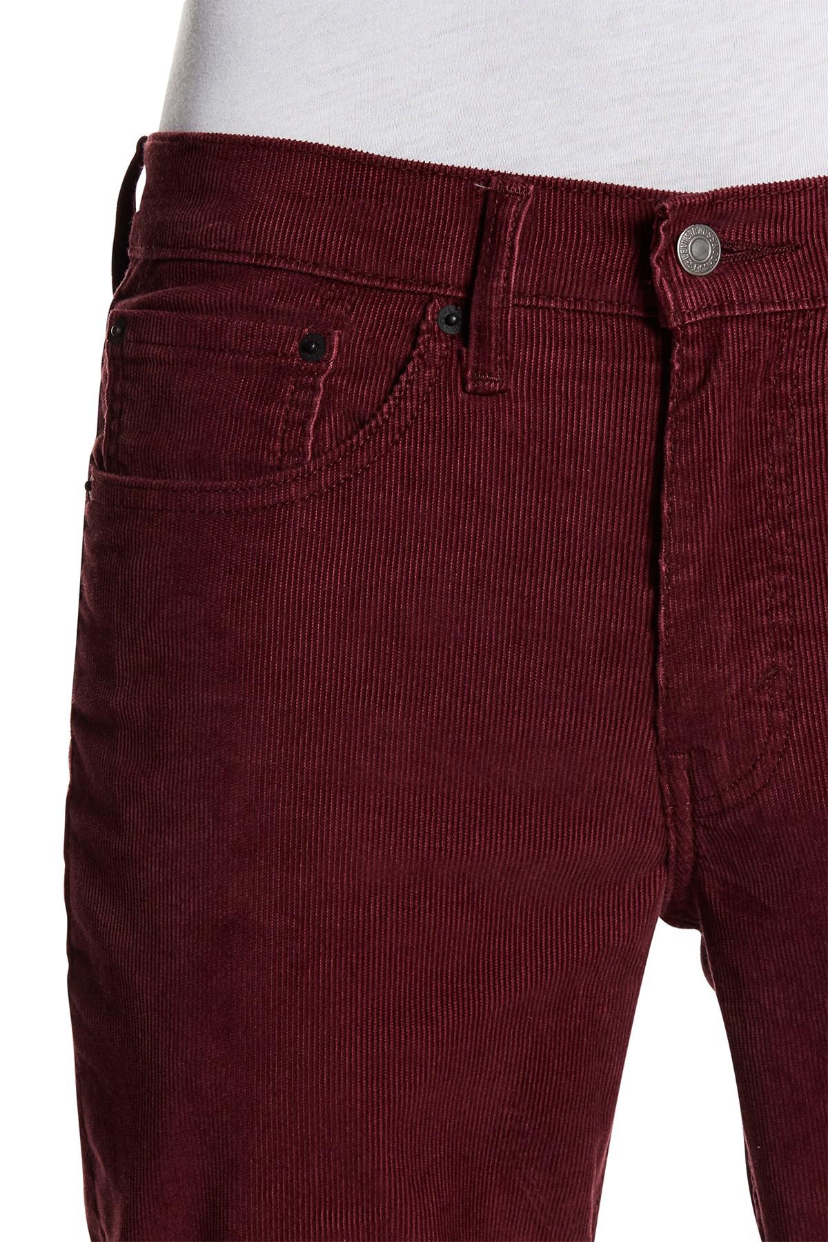 levi's men's 514 straight corduroy pant