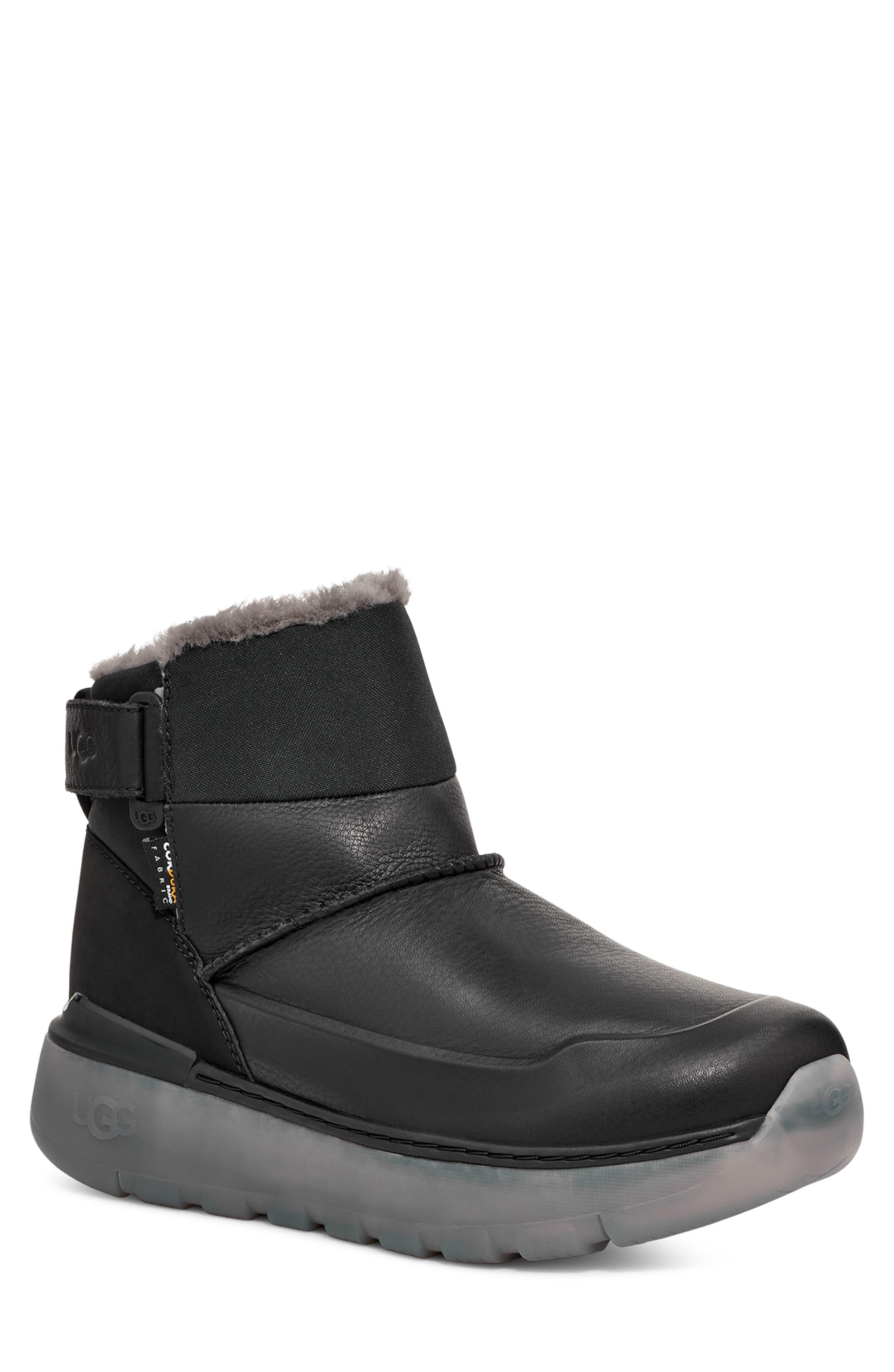 UGG City Mini Waterproof Boot in Black for Men | Lyst