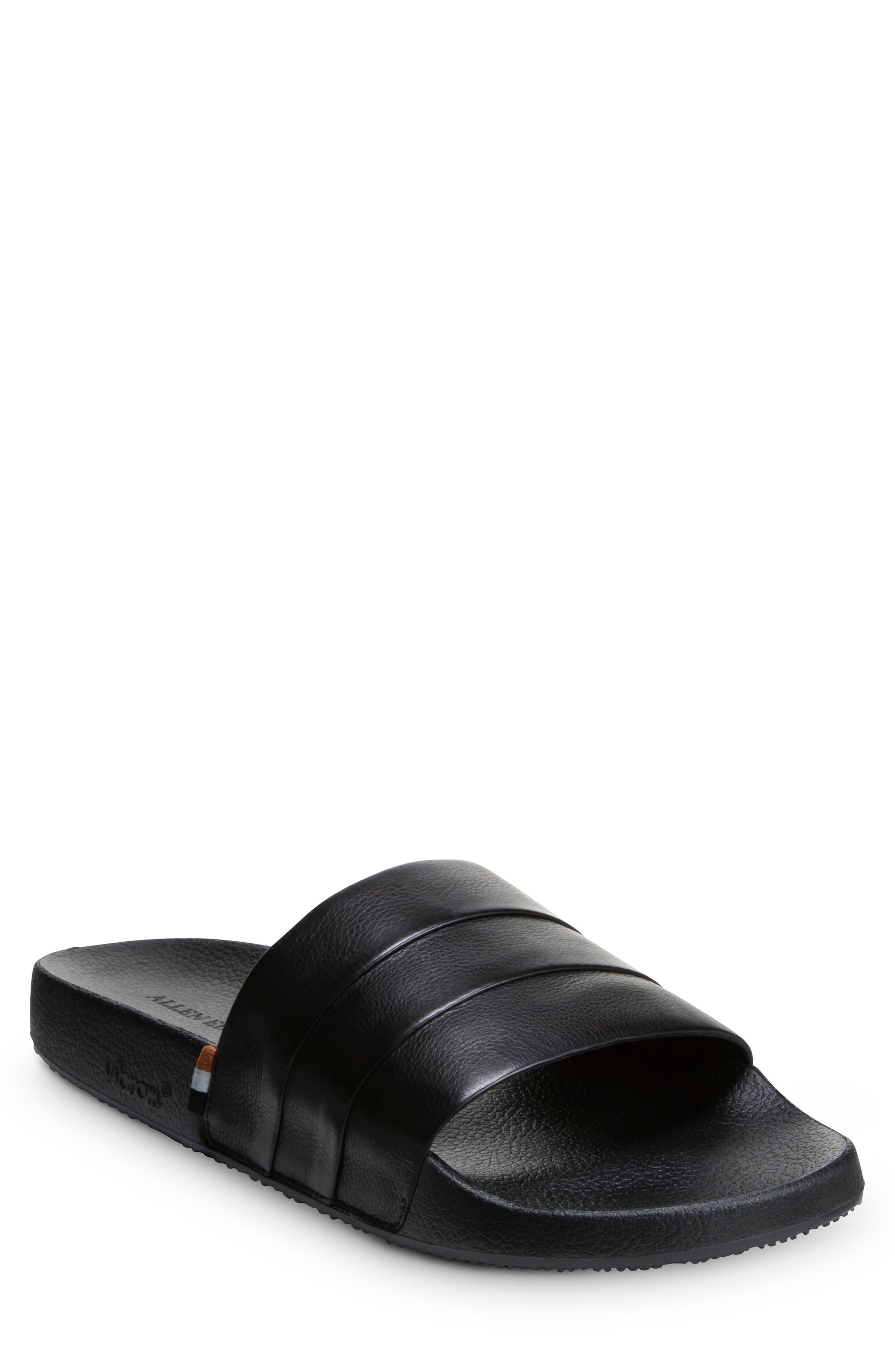 Allen Edmonds Nantucket Slide Sandal In Black At Nordstrom Rack for Men |  Lyst