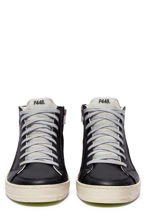 P448 Skate High Top Sneaker in Black for Men | Lyst