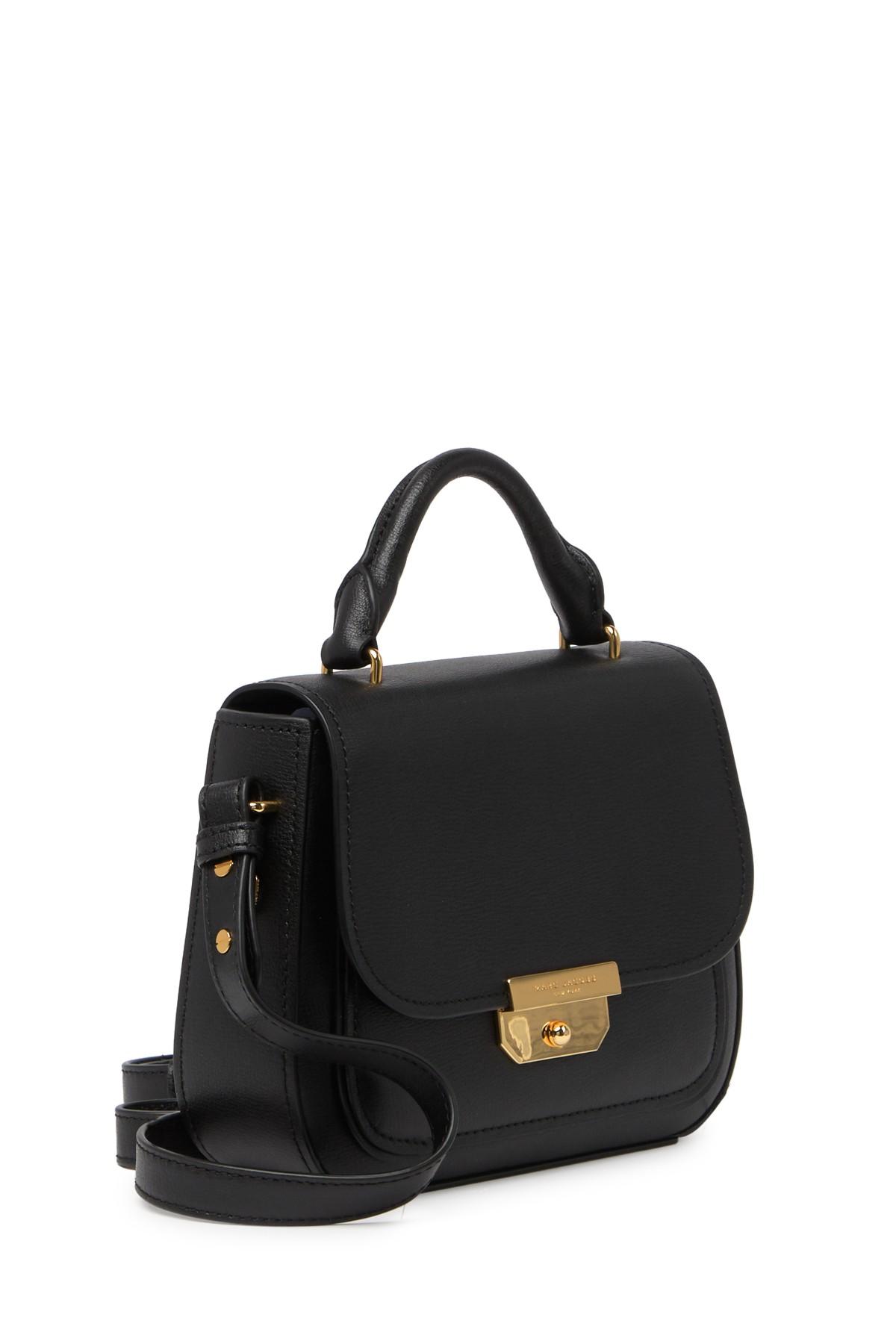 marc jacobs rider leather crossbody bag