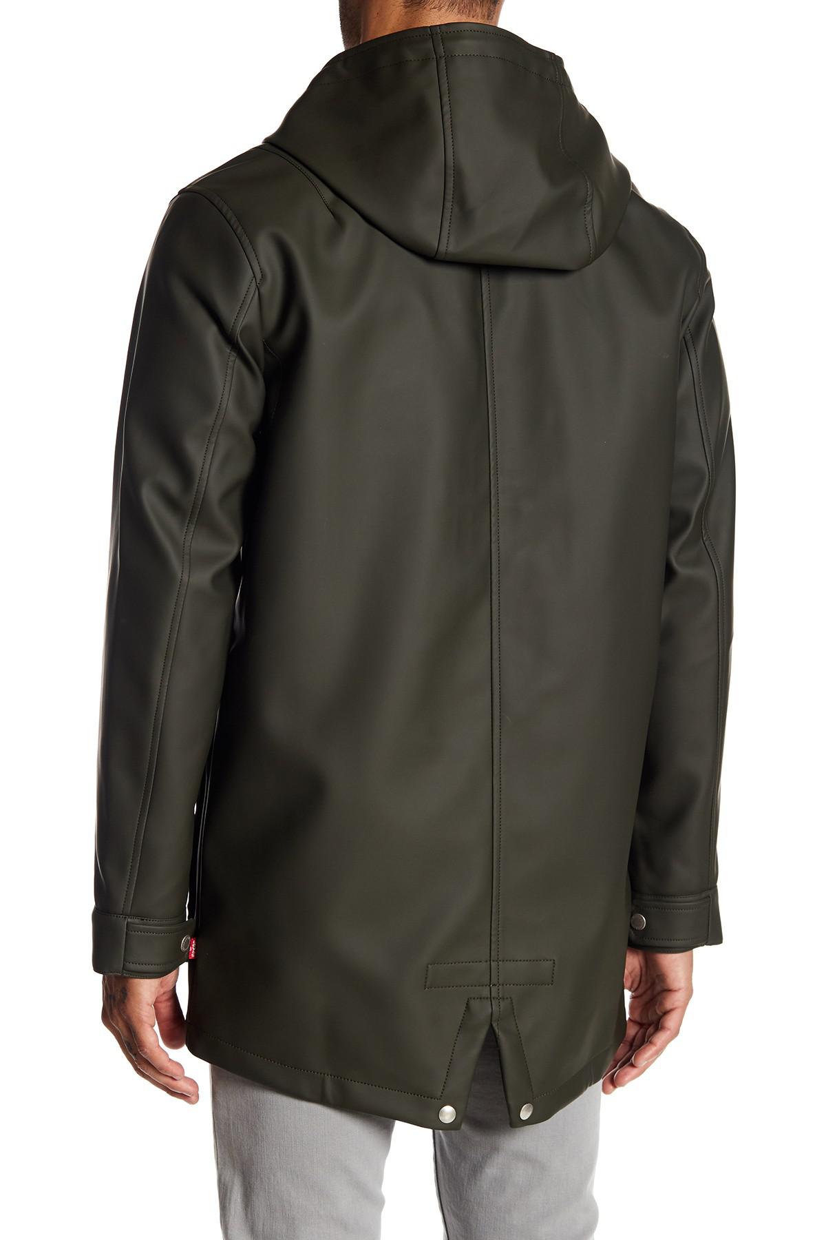 levis rain coat
