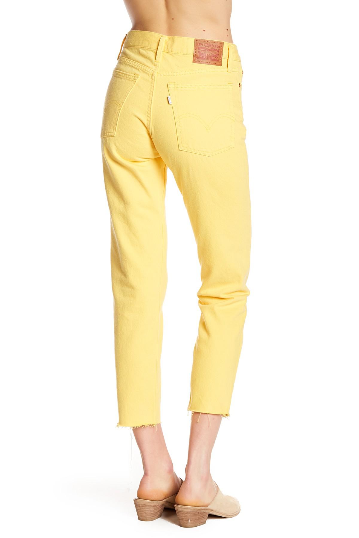 yellow levis