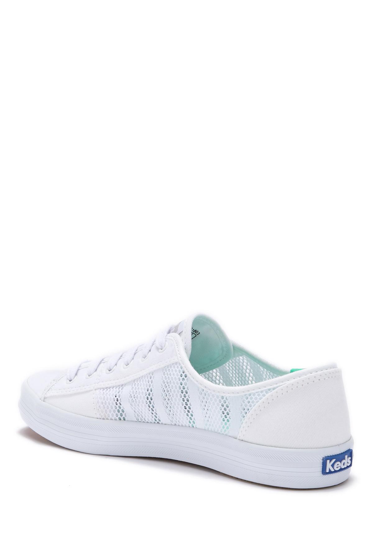 keds white mesh sneakers