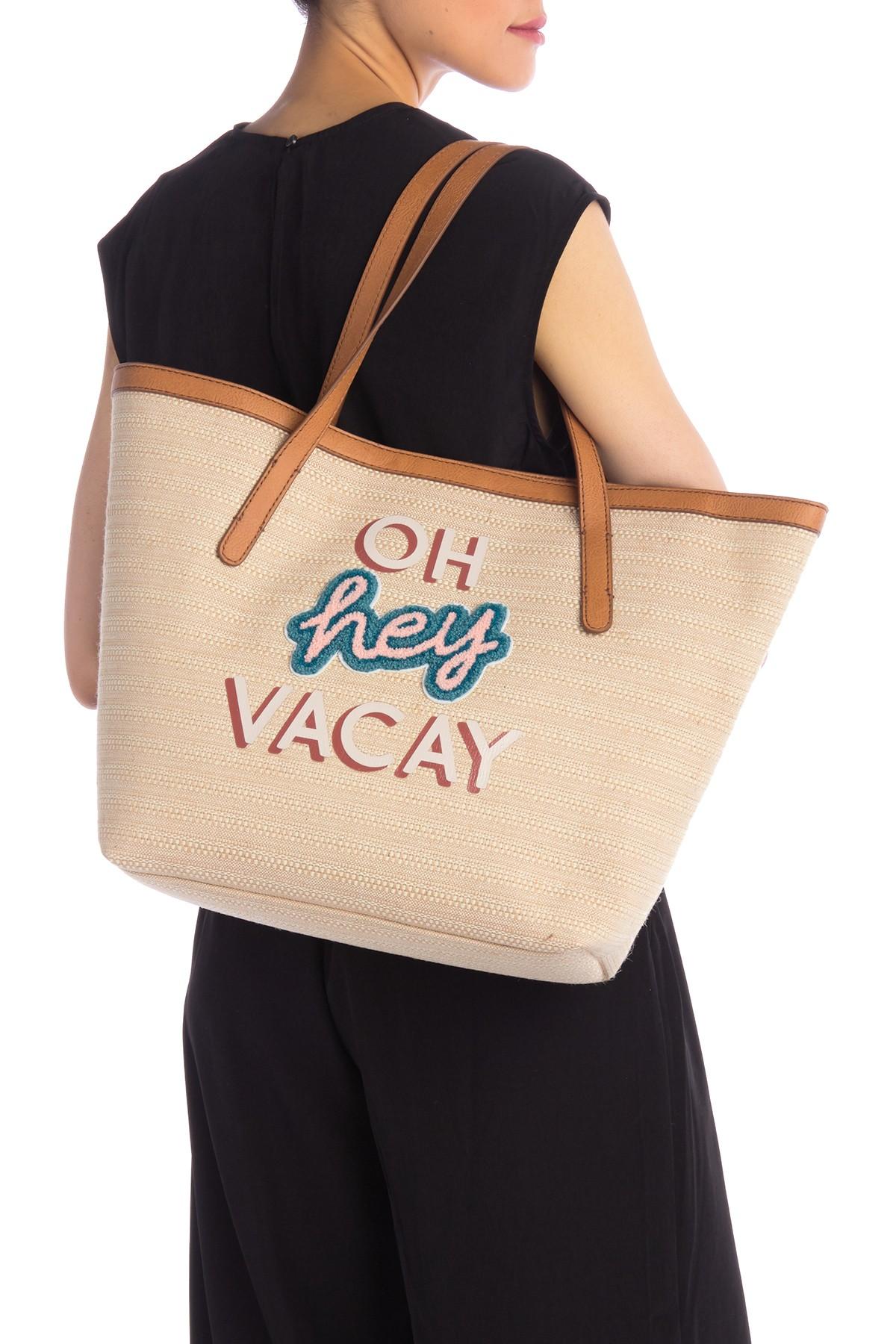 fossil jeanne beach tote