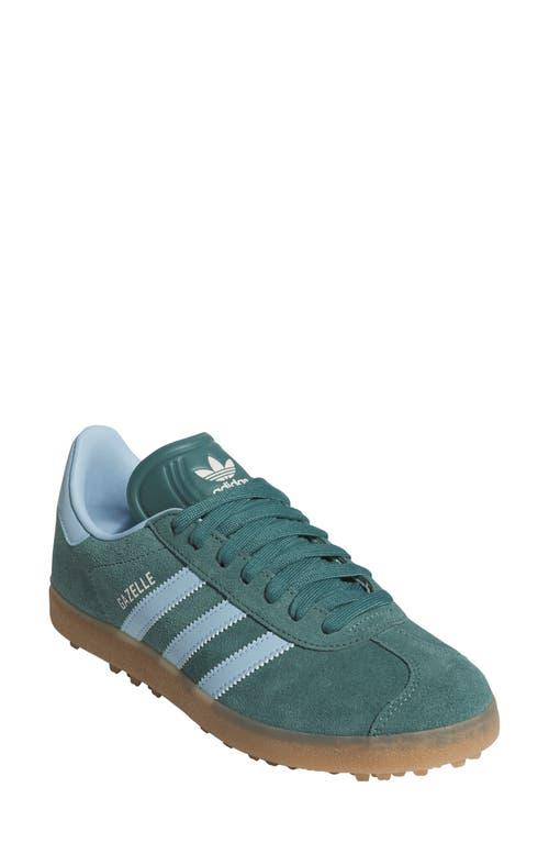 adidas gazelle silver green womens Green adidas Gazelle Indoor Women's main image 1