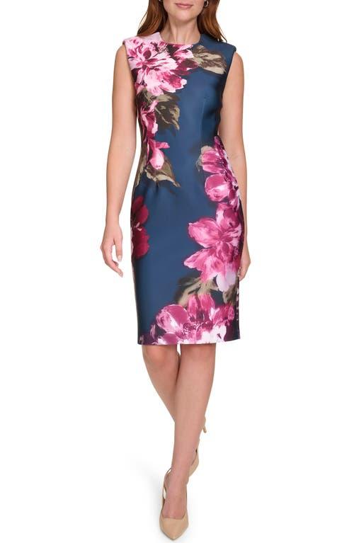 【SALE/国内発送】  Floral Sleeveless Sheath Dress $_57.JPG?set_id=8800005007
