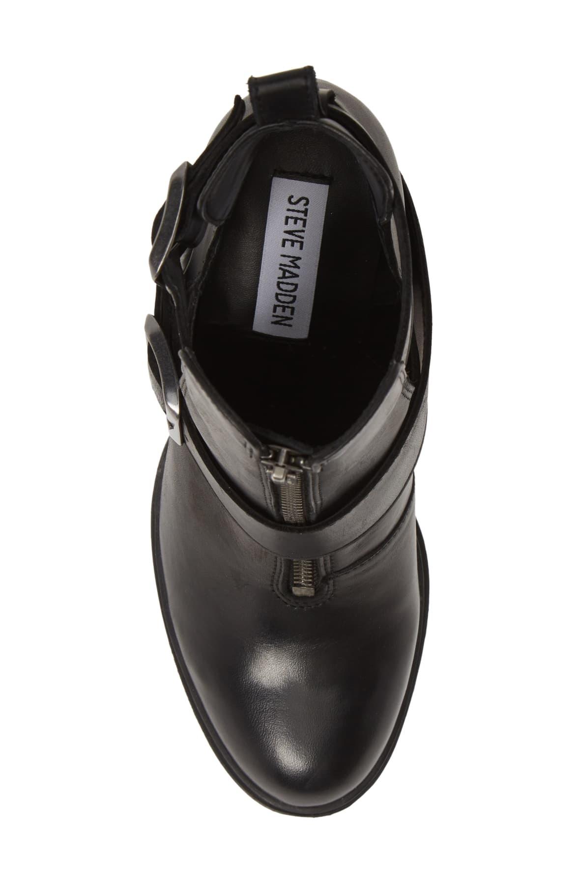 lavish buckle bootie steve madden