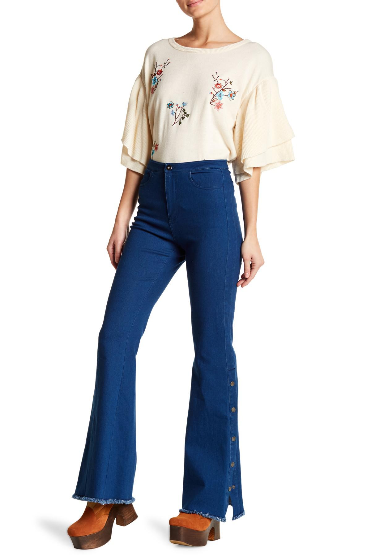 Jealous tomato flare jeans Clearance