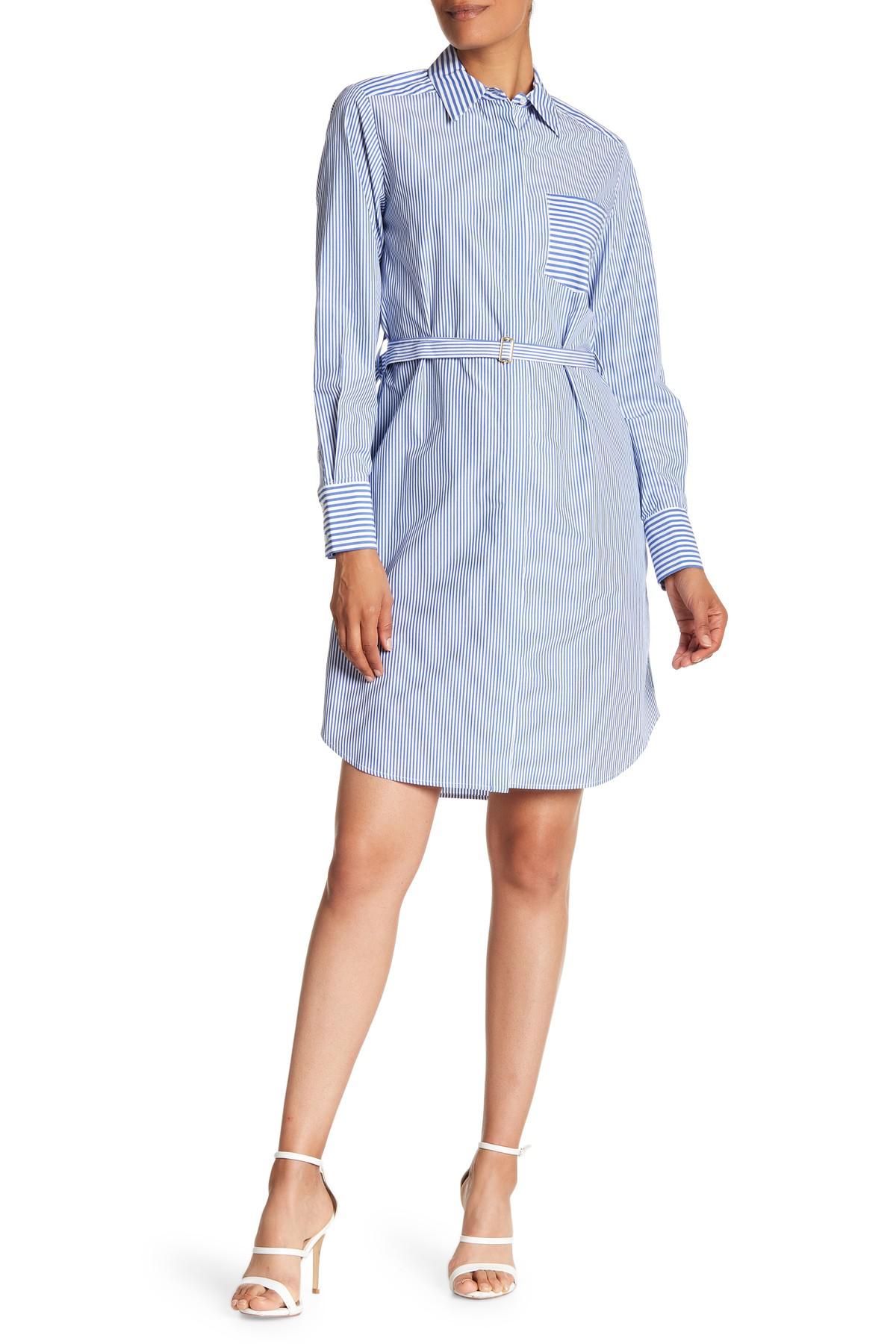 calvin klein striped shirt