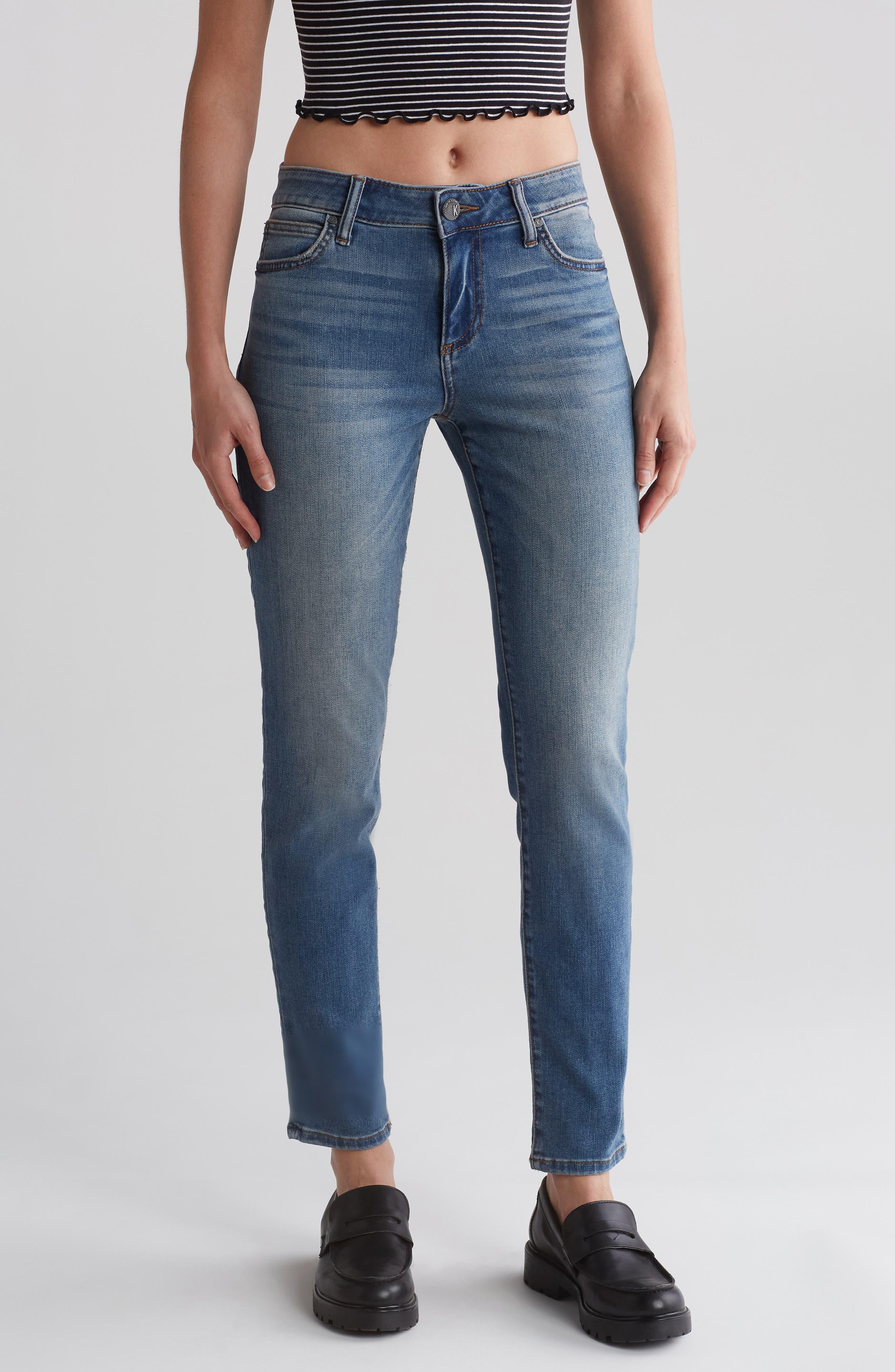 Kut from the kloth cheap diana skinny jeans white