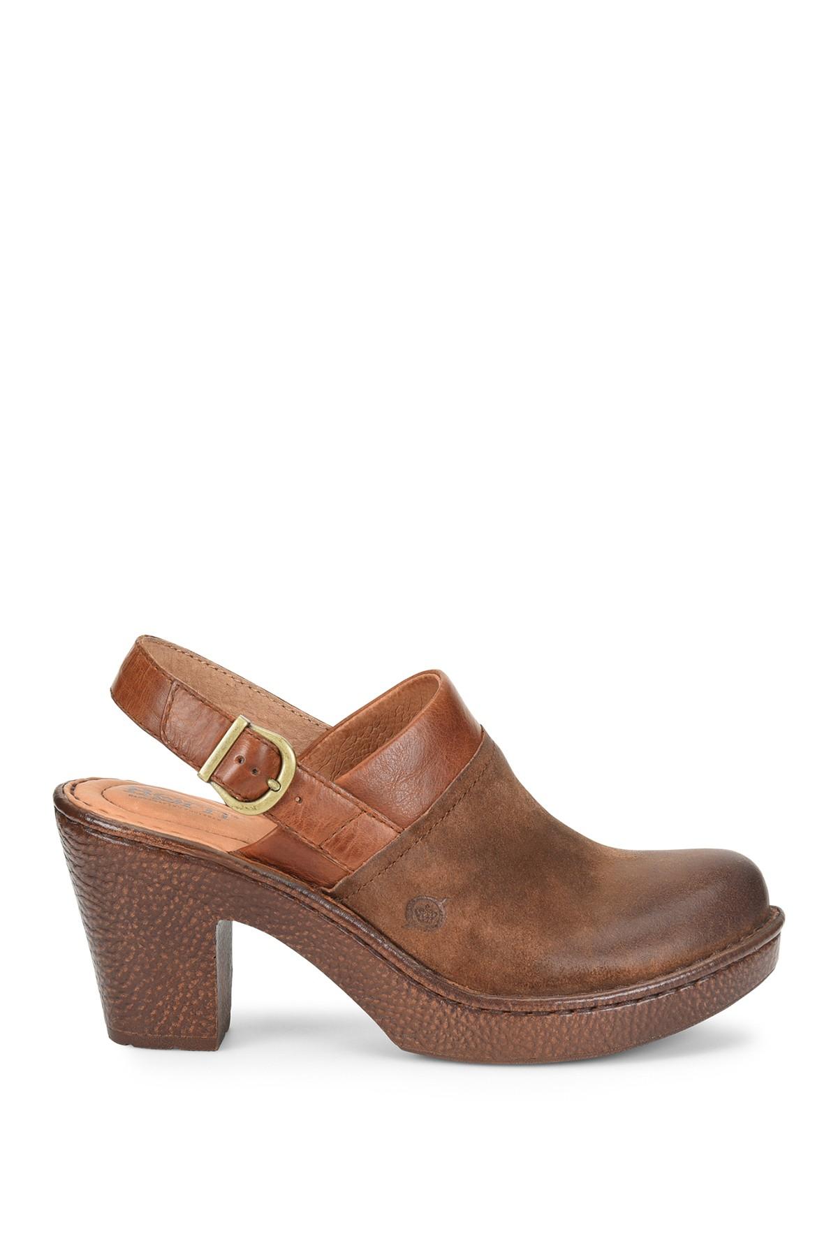 born clogs brown